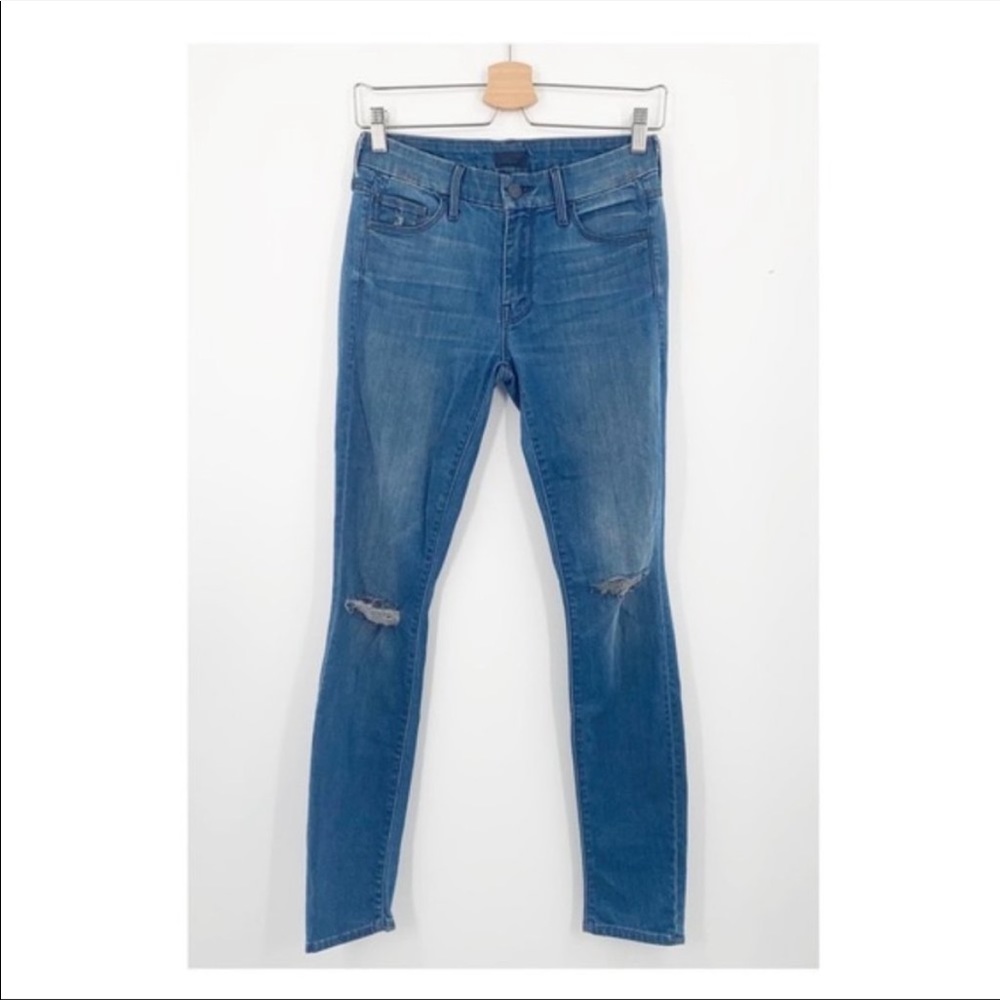 Mother The Looker Jeans In Love Bites View 3